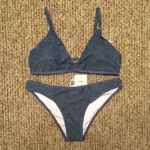 Cupshe blue bikini